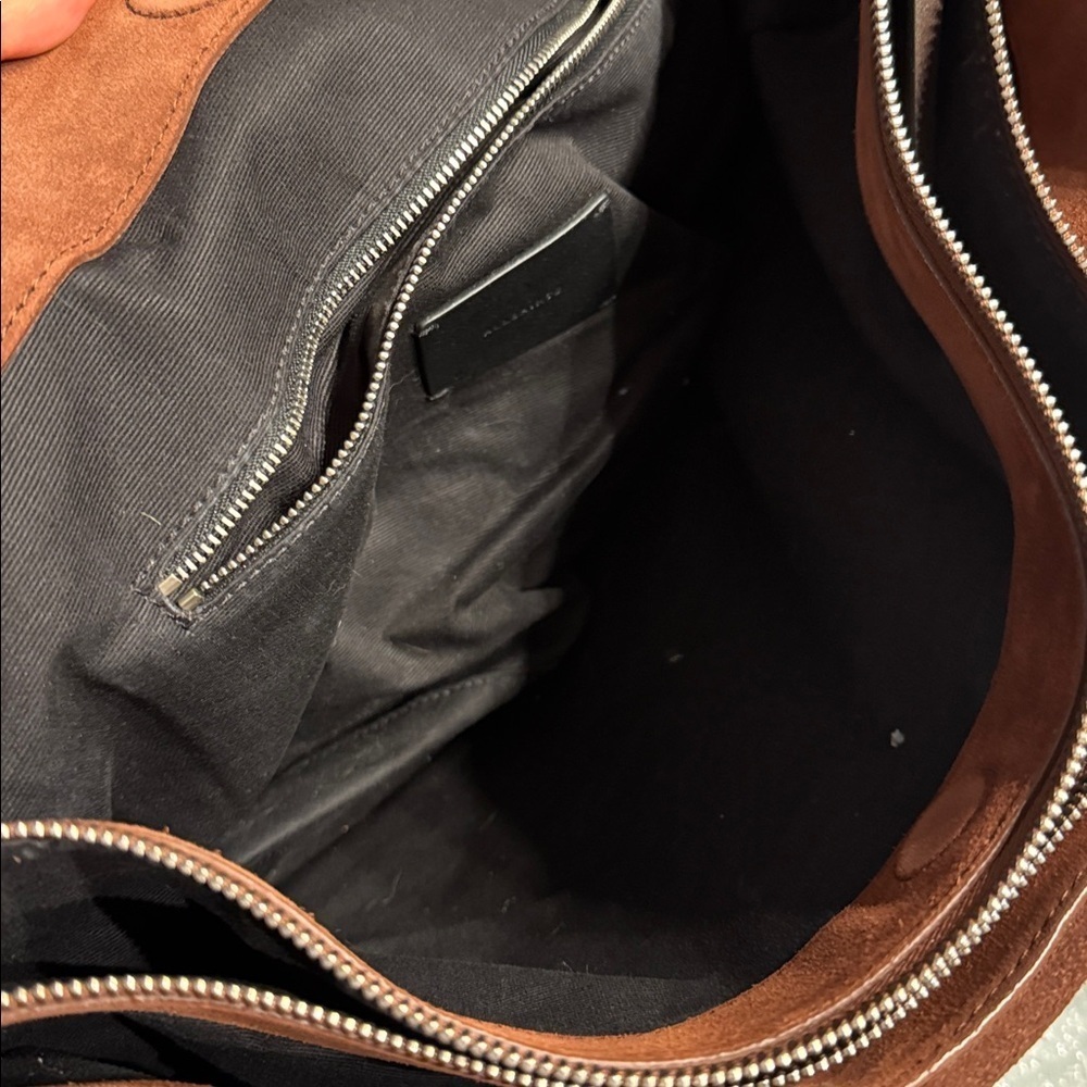 ALLSAINTS suede tote bag 12*18” - Picture 7 of 7